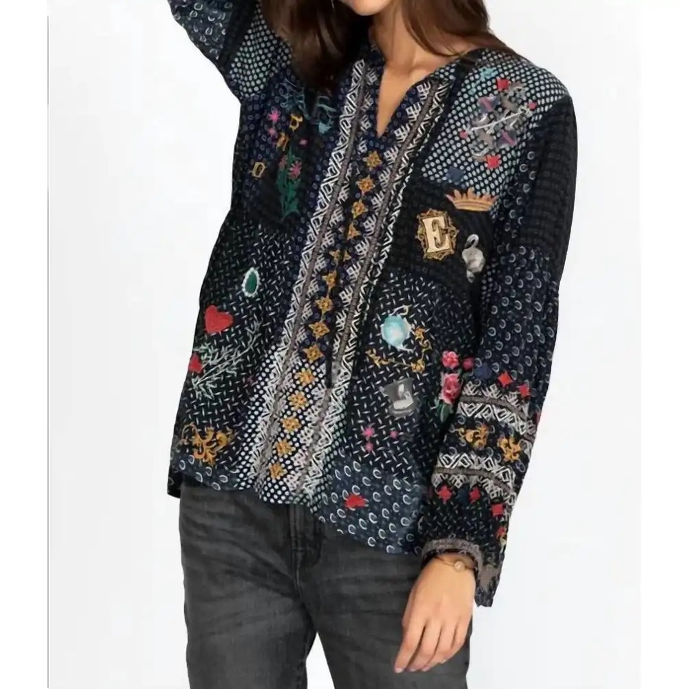 Johnny Was Wonder Blouse